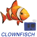 Air Swimmers - RC gesteuerter fliegender Fisch - Clown Fisch